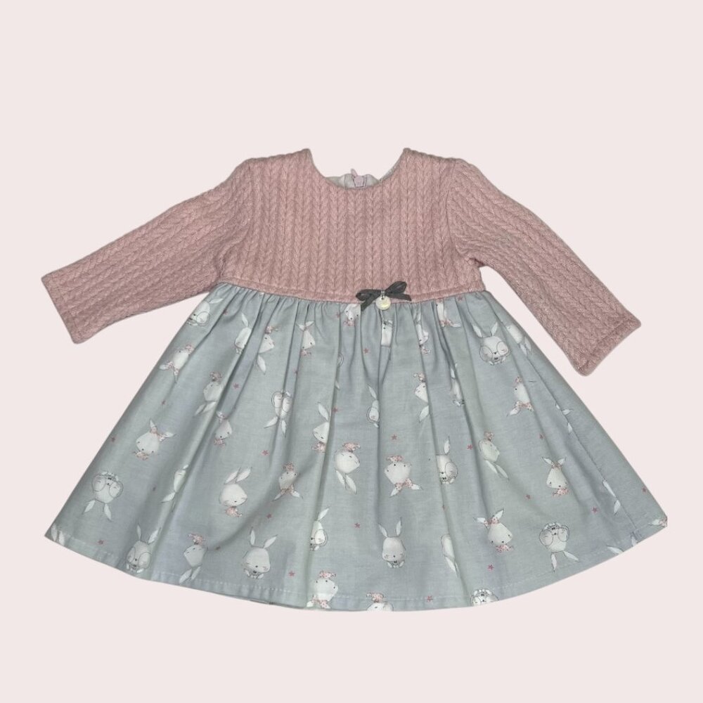 BABY GIRLS CLOTHES DRESSES WITH BUNNIES
